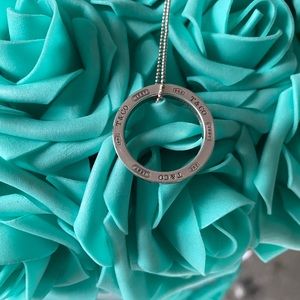 Tiffany & Co. Circle pendant necklace